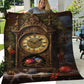 Ancient Ancestral Clock, Christmas Fleece Blanket & Sherpa Blanket Gift For Ancient Clock Lovers