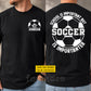 Funny Personalized Soccer First Day Of School Two-sided T-shirt, School Is Important Back To School Sport Tees, Student Gift For Soccer Lover