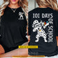 Funny Personalized Dalmatian Dog First Day Of School Two-sided T-shirt, 101 Days Of School Back To School Tees, Student Gift For Dalmatian Lover