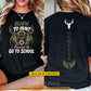 Funny Personalized Hunting Back To School Two-sided T-shirt, Born To Hunt Tees School Gift For Deer Hunting Lover