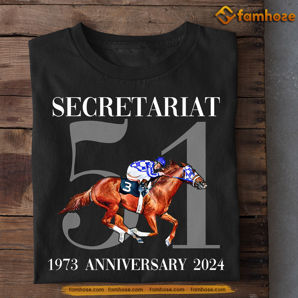 Kentucky Derby Day Horse Racing T-shirt, Secretariat 51th, Gift For Horse Racing Lovers, Horse Racing Tees