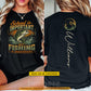 Personalized Fishing First Day Of School Two-sided T-shirt, School Is Important Back To School Tees, Student Gift For Fishing Lover