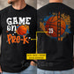 Personalized Basketball Back To School Two-sided T-shirt, Game On Tees School Gift For Basketball Lover