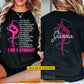 Personalized Gymnastics Girl Two-sided T-shirt, I Am A Gymnast Tees Gift For Gymnastics Lover