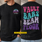 Personalized Gymnastics Girl Two-sided T-shirt, Vault Bars Beam Floor Sport Tees Gift For Gymnastics Lover
