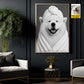 Personalized Dog Toilet Canvas Painting, Too Clean To Handle Life Bathroom Wall Art Decor, Restroom Poster Gift For Dog Lover