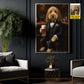 Personalized Dog & Beer Canvas Painting, Every Dog Deserves a Pint Wall Art Decor, Poster Gift For Dog & Beer Lover