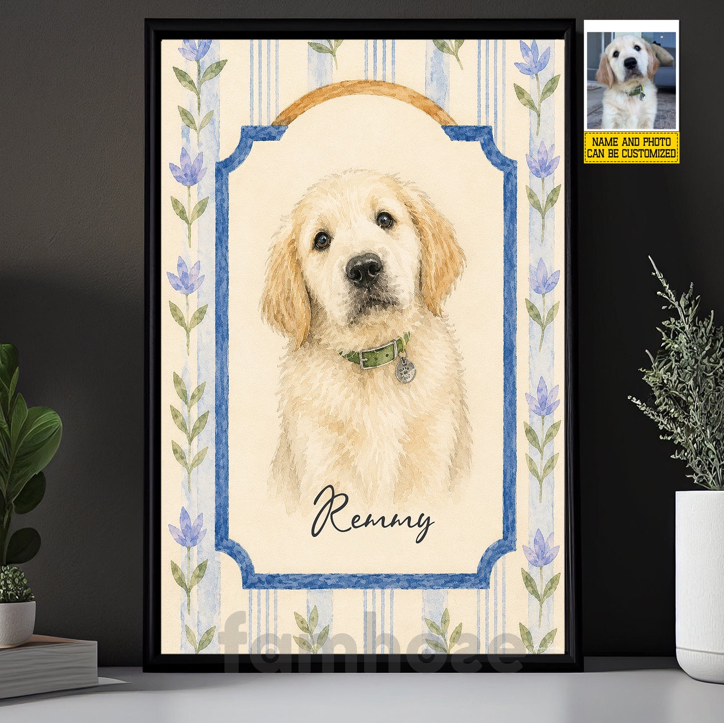 Personalized Dog Canvas Painting, Every Paw Tells A Story Wall Art Decor, Poster Gift For Dog Lover