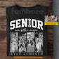 Personalized Wrestling Mom Senior T-shirt, Every Match Every Moment Every Memory Senior Graduation Tees Graduation Gift For Wrestling Lover