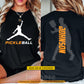 Personalized Pickleball Two-sided T-shirt, Built To Smash Sport Tees Gift For Pickleball Lover