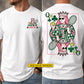 Personalized Tennis Two-sided T-shirt, Ace Like A Queen Sport Tees Gift For Tennis Lover