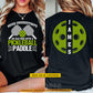 Personalized Pickleball Two-sided T-shirt, Never Underestimate An Old Man Sport Tees Gift For Pickleball Lover
