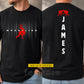 Personalized Wrestling Two-sided T-shirt, Dominate The Mat Sport Tees Gift For Wrestling Lover