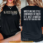 Wrestling Dad Two-sided T-shirt, It's Just A Match Sport Tees Father's Day Gift For Wrestling Lover