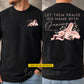 Personalized Ballet & Jesus Two-sided T-shirt, Let Them Praise His Name With Dancing Tees Gift For Christians, Ballet Lover
