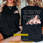 Personalized Ballet & Jesus Two-sided T-shirt, Let Them Praise His Name With Dancing Tees Gift For Christians, Ballet Lover
