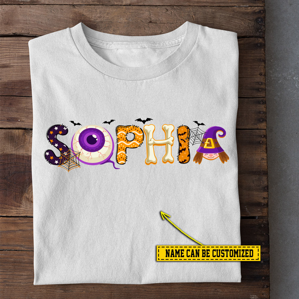 Personalized Halloween T-shirt, Creepy-Cute, Spooky Halloween Tee