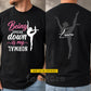 Personalized Gymnastics Two-sided T-shirt, Being Upside Down Is My Normal Sport Tees Gift For Gymnastics Lover