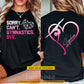 Personalized Gymnastics Two-sided T-shirt, Sorry Can't Gymnastics Bye Sport Tees Gift For Gymnastics Lover