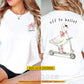 Personalized Ballet Two-sided T-shirt, Off To Ballet Tees Gift For Ballet Lover