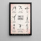 Gymnastics Girl Canvas Painting, Things To Remeber Sport Wall Art Decor, Poster Gift For Gymnastics Lover