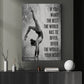 Gymnastics Girl Canvas Painting, If You Want The Best Sport Wall Art Decor, Poster Gift For Gymnastics Lover