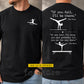 Funny Personalized Gymnastics Two-sided T-shirt, If You Fall I'll Be There Sport Tees Gift For Gymnastics Lover