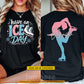 Personalized Ice Skating Two-sided T-shirt, Have An Ice Day Sport Tees Gift For Ice Skating Lover