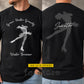 Personalized Ice Skating Two-sided T-shirt, Grace Under Gravity Winter Dreamer Tees Gift For Ice Skating Lover