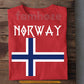 Norway Soccer Team T-shirt, Carry Norway Wherever You Go Norway Soccer Fan Tees Sport Gift For Norway Soccer Team Lover