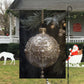 Victorian Yuletide Pearl-adorned Splendor, Pearl Xmas Garden Flag & House Flag, Christmas Flag Gift