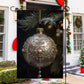 Victorian Yuletide Pearl-adorned Splendor, Pearl Xmas Garden Flag & House Flag, Christmas Flag Gift