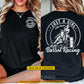 Personalized Barrel Racing Girl Two-sided T-shirt, Just A Girl Who Loves Barrel Racing Tees Gift For Barrel Racing Lover