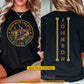 Funny Personalized Bull Riding Two-sided T-shirt, Mess With The Bull Tees Gift For Bull Riding Lover