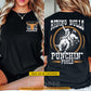 Personalized Bull Riding Two-sided T-shirt, Riding Bulls Punchin' Fools Tees Gift For Bull Riding Lover