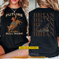 Personalized Bull Riding Two-sided T-shirt, Future Bull Rider Tees Gift For Bull Riding Lover