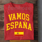 Spain Soccer Team T-shirt, Vamos España Spain Soccer Fan Tees Sport Gift For Spain Soccer Team Lover