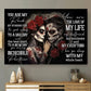 I Love You Always With My Whole Heart, Valentine's Day Couple Canvas Painting, Love Wall Art Decor - Valentines Poster Gift