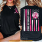 Pink Baseball Two-sided T-shirt, Strike Out Breast Cancer Sport Tees Gift For Baseball Lover Who Supports Breast Cancer Awareness