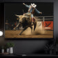 Legendary Bulls And Riders, Bull Riding Canvas Painting, Wall Art Decor - Bull Riding Poster Gift, Gift For Cowboy Lovers