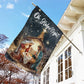 Starlit Nativity, Christians Xmas Garden Flag & House Flag, Nativity Christians Flag Gift