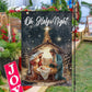 Starlit Nativity, Christians Xmas Garden Flag & House Flag, Nativity Christians Flag Gift