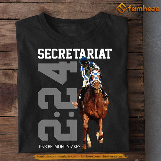 Kentucky Derby Day Horse Racing T-shirt, Secretariat Let's Race, Gift For Horse Racing Lovers, Horse Racing Tees