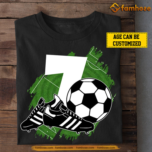 Personalized Birthday Soccer T-shirt, My Favorite, Gift For Kids Soccer Lovers, Soccer Players