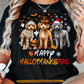 Halloween Poodle Dog T-Shirt, Happy Hallo Thanks Mas Dog Tees Spooky Season Gift For Poodle Dog Lover