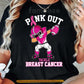 Pink Football Breast Cancer Awareness T-shirt, Pink Out Tackle Breast Cancer, Pink Ribbon Tees Gift For Football Lover