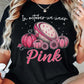 Rugby Breast Cancer Awareness T-shirt, In October We Wear Pink Ribbon Tees Gift For Rugby Lover