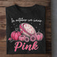 Rugby Breast Cancer Awareness T-shirt, In October We Wear Pink Ribbon Tees Gift For Rugby Lover