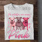 Pitbull Dog Breast Cancer Awareness T-shirt, In October We Wear Pink Ribbon Tees Gift For Dog Lover