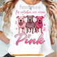 Pitbull Dog Breast Cancer Awareness T-shirt, In October We Wear Pink Ribbon Tees Gift For Dog Lover